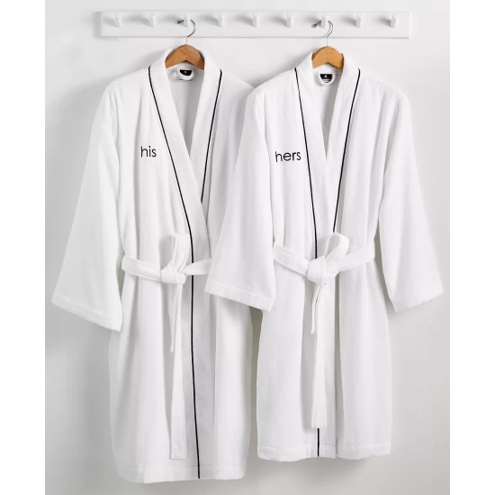 Best Sale ๐ Hotel Collection His Or Hers Robe, 100% Turkish Cotton, Created For Macy's ๐ - Image 2