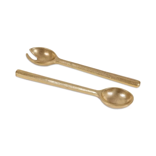 Cheap โค๏ธ Hotel Collection Set Of 2 Facet Salad Servers, Created For Macys Multi ๐ - Image 4