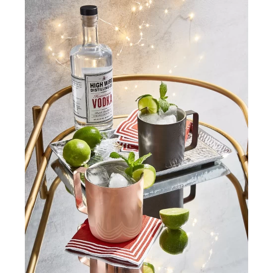 Buy 😉 Hotel Collection Double Wall Mug, Created For Macy's Copper 👍 - Image 3