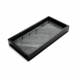 Best Pirce ๐ Hotel Collection Small Wood & Glass Serve Tray, Created For Macy's No Color ๐
