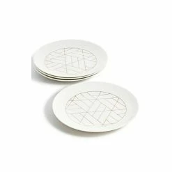 Deals 🌟 Hotel Collection Set/4 Coupe Salad Plate, Created For Macy's White ⌛ -Hotel Collection Shop unnamed file 227