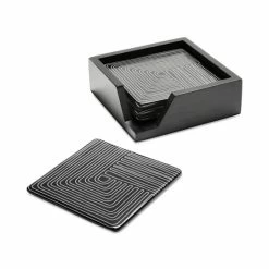 New 🔥 Hotel Collection Coaster Set, Created For Macy's Multi 👍