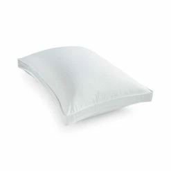 Best deal 👏 Hotel Collection Primaloft Cool Medium Density Standard/Queen Pillow, Created For Macy's White 🧨