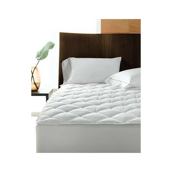 Coupon ๐ Hotel Collection Extra Deep Full Mattress Pad, Hypoallergenic, Down Alternative Fill, 500 Thread Count Cotton, Created For Macy's White โ๏ธ - Image 3
