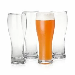 Budget 🔥 Hotel Collection Stemless Beer Glasses, Set Of 4, Created For Macy's Clear 🌟