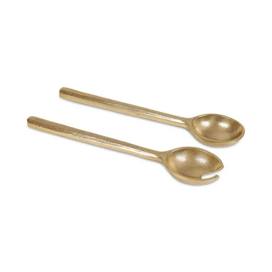 Cheap โค๏ธ Hotel Collection Set Of 2 Facet Salad Servers, Created For Macys Multi ๐