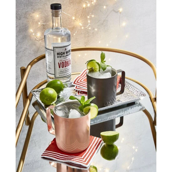 Buy 😉 Hotel Collection Double Wall Mug, Created For Macy's Copper 👍 - Image 2