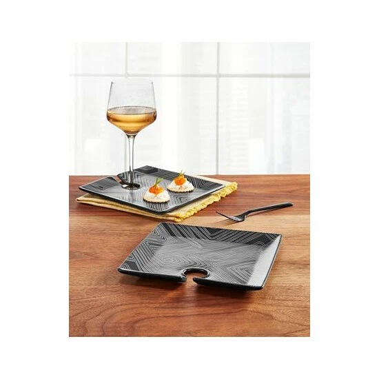 New β¨ Hotel Collection Appetizer Plates, Set Of 2, Created For Macy's Multi π 2 New β¨ Hotel Collection Appetizer Plates, Set Of 2, Created For Macy's Multi π - Image 2