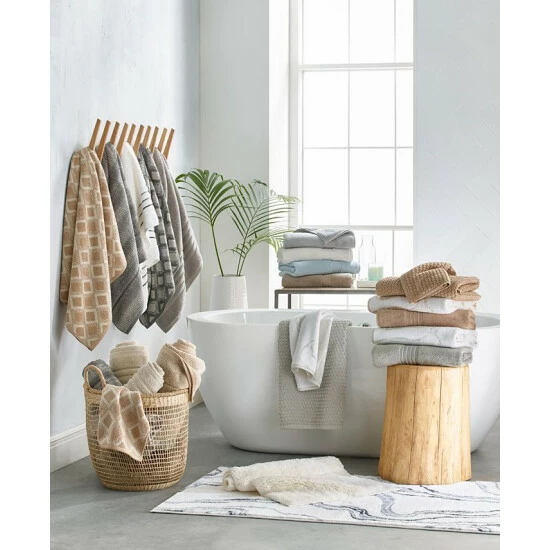 Outlet ๐ Hotel Collection Turkish 20 X 30 Hand Towel Blue Skyline โค๏ธ - Image 4