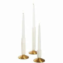 Flash Sale ⌛ Hotel Collection Tapered Candle Holders, Set Of 3, Created For Macy's No Color 😍