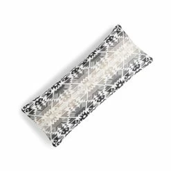 Outlet 💯 For Hotel Collection Mojave Geo Decorative Pillow, 14 X 36, Created For Macy's Charcoal 😉