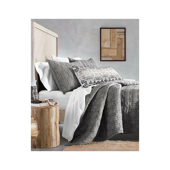 Outlet 💯 For Hotel Collection Mojave Geo Decorative Pillow, 14 X 36, Created For Macy's Charcoal 😉 2 Outlet 💯 For Hotel Collection Mojave Geo Decorative Pillow, 14 X 36, Created For Macy's Charcoal 😉 - Image 2