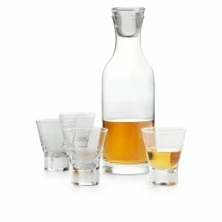 Best Sale โค๏ธ Hotel Collection 5-Pc. Bottle & Shot Glass Decanter Set, Created For Macy's No Color โญ