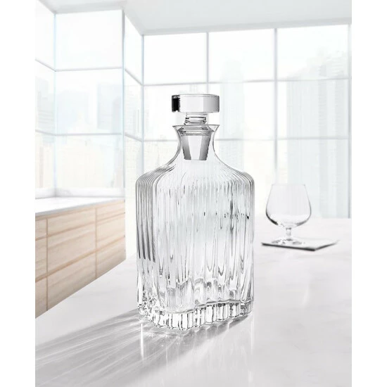 Deals ๐ Hotel Collection Fluted Whiskey Decanter, Created For Macy's Clear โ๏ธ - Image 2
