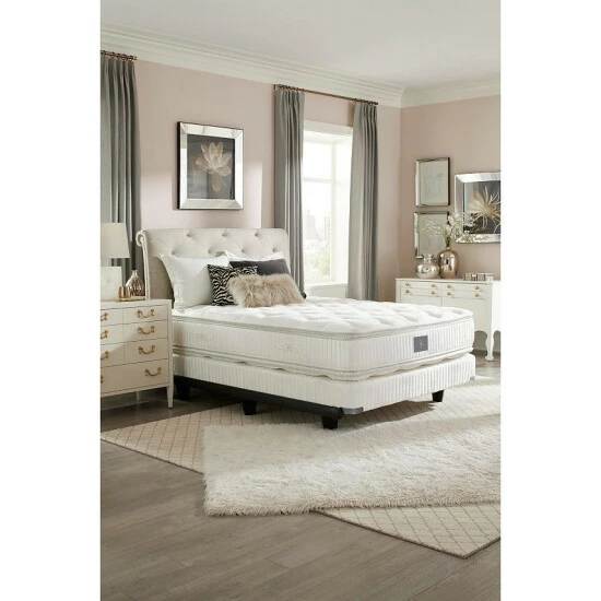 Outlet 🥰 Hotel Collection Classic By Shifman Catherine 14.5 Plush Pillow Top Mattress - California King, Created For Macy's Plush Pt ⭐
