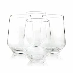 Best Sale 🤩 Hotel Collection Stemless Wine Glasses, Set Of 4, Created For Macy's No Color 🤩